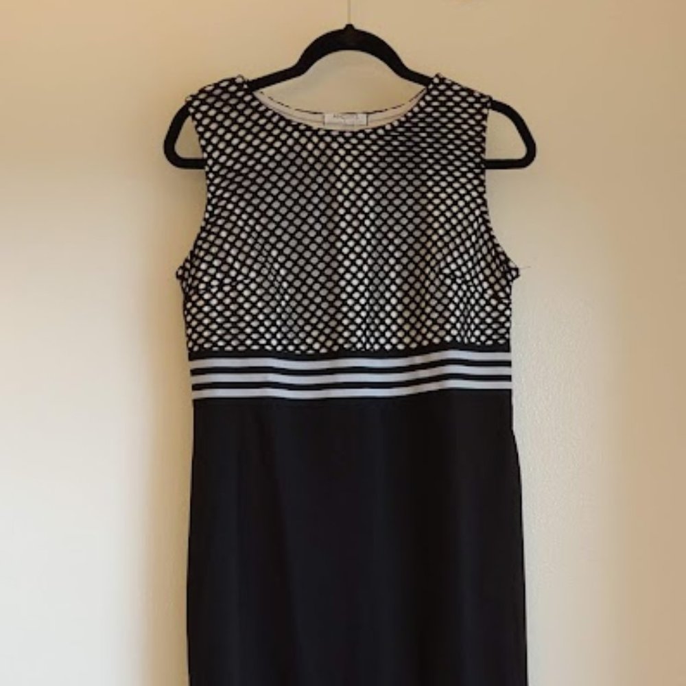 Woman's Elegant sexy Mesh Patchwork Colorblock Mermaid Long Dress